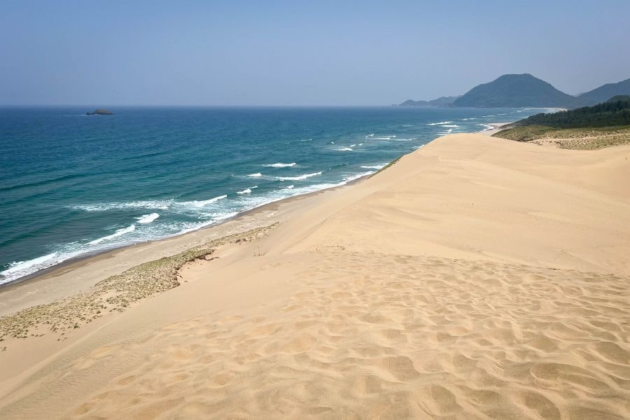 Tottori Sand Dunes no peole
