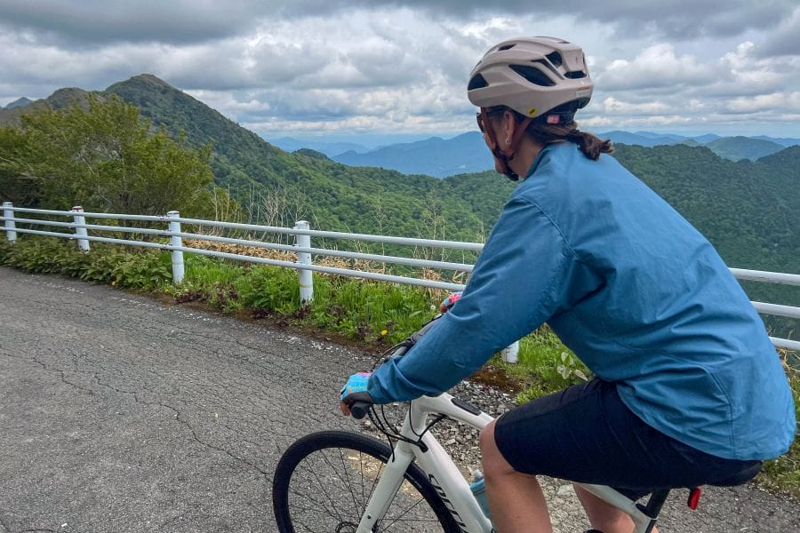 UFO Line cyclist flast section