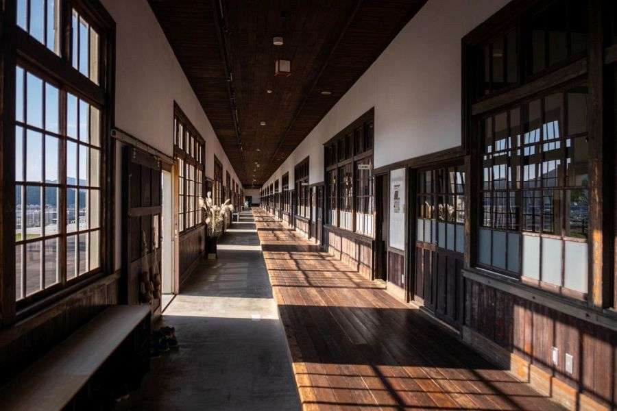 Uwa Rice Musuem corridor
