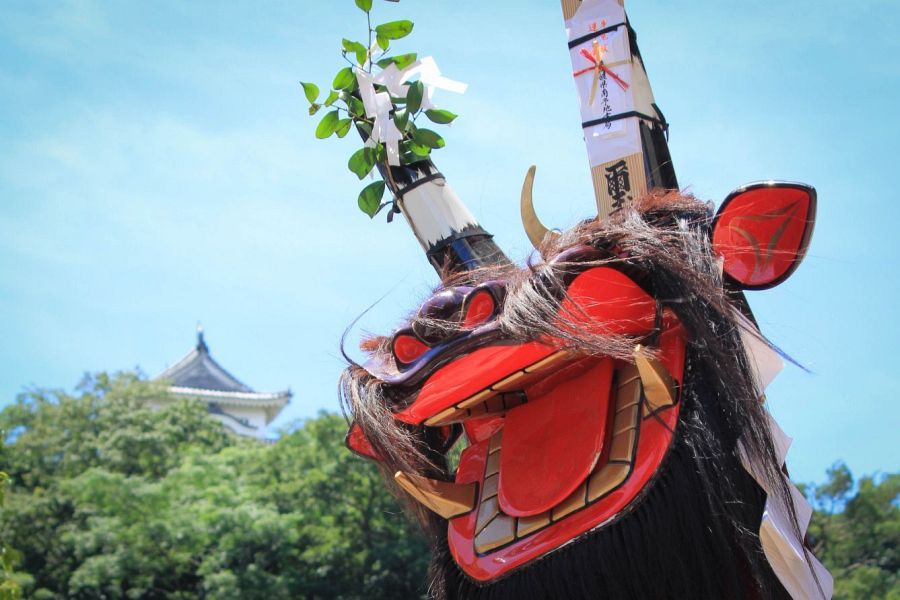 Uwajima Ushioni and castle