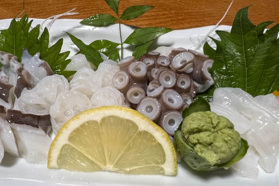 Ikuchijima octopus restaurant