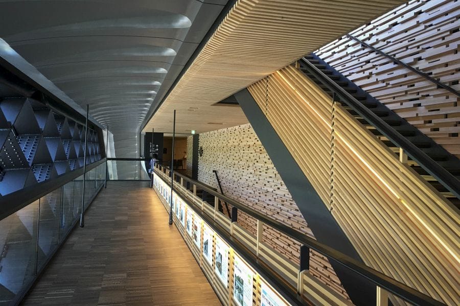 Kochi Castle Museum of History corridor