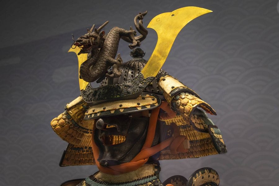 Kochi Castle Museum of History helmet