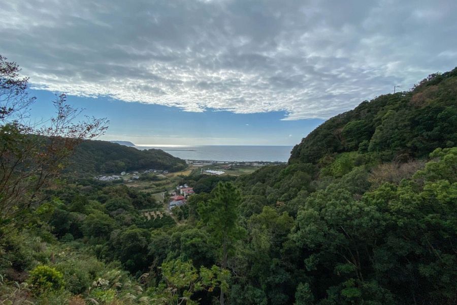 T26 Kongocho ji Temple Muroto view