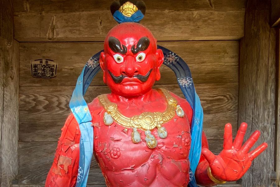 T27 Konomine ji Temple Nio guardian left