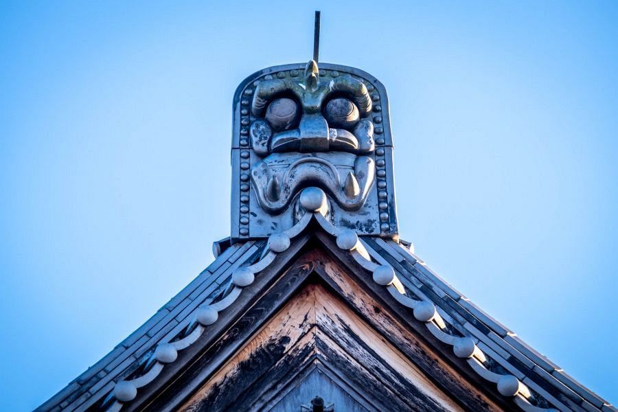 T34 Tanema ji Temple onigara tile