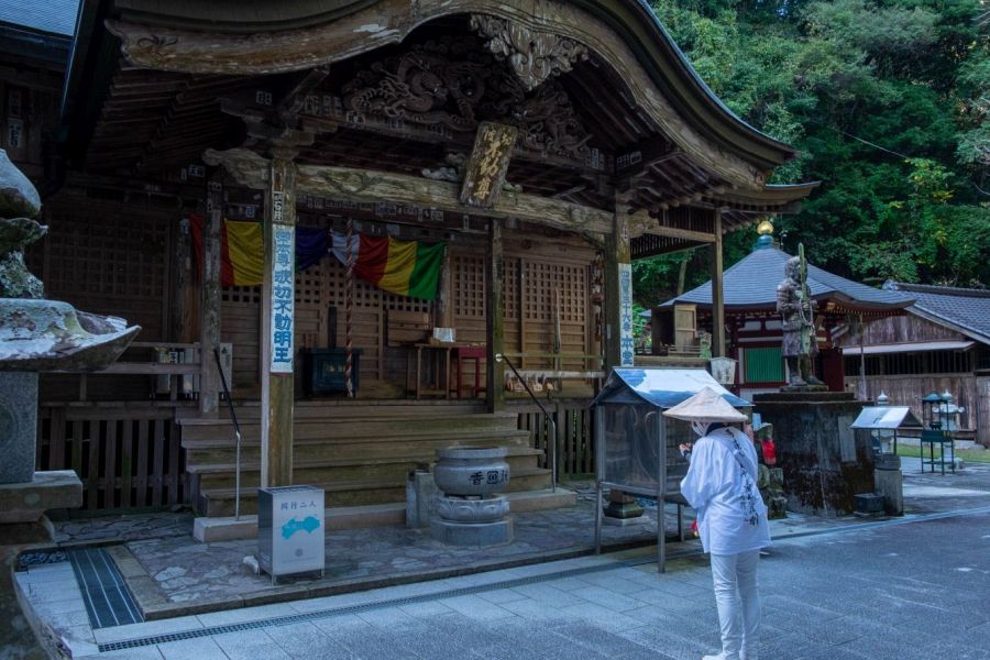 T36 Shoryu-ji Temple worshipper