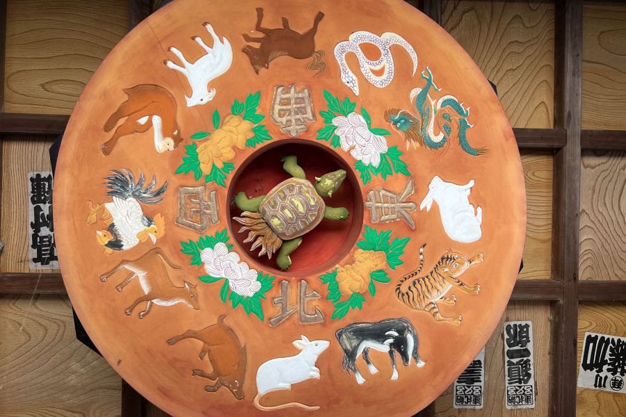 T40 Kanjizai ji Temple zodiac