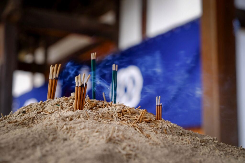 T48 Sairin ji Temple incense