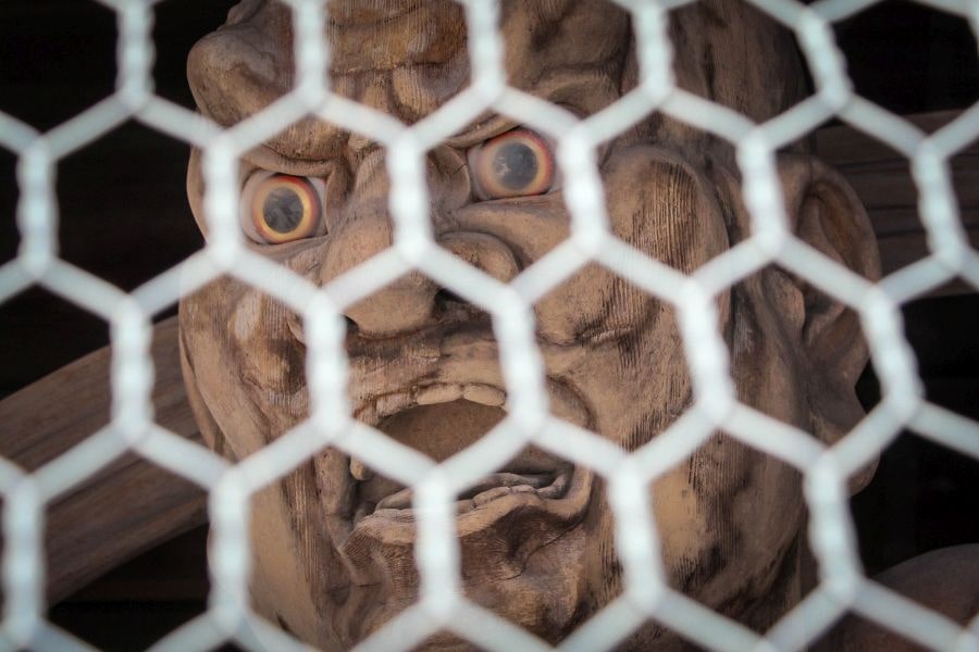 T49 Jodo ji Temple Nio guardian