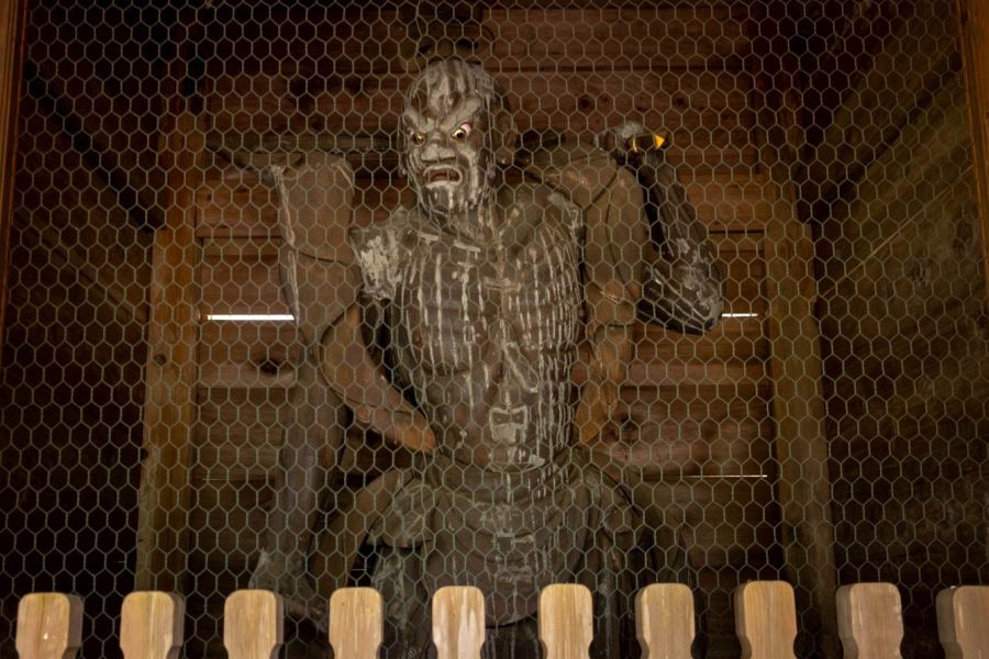 T60 Yokomine ji Temple guardian left