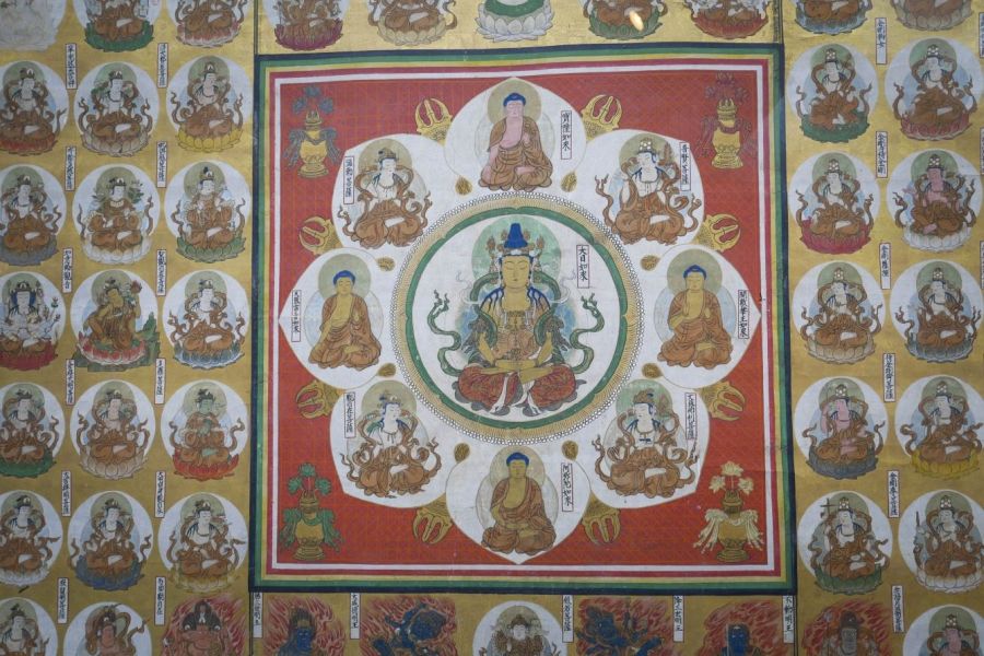 T81 Shiromine ji Temple mandala