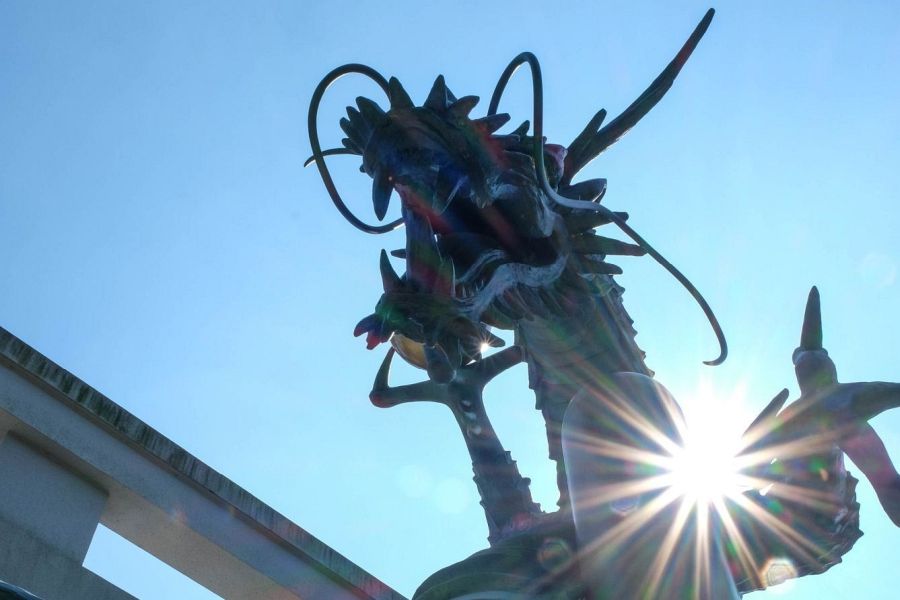 T83 Ichinomiya ji Temple dragon