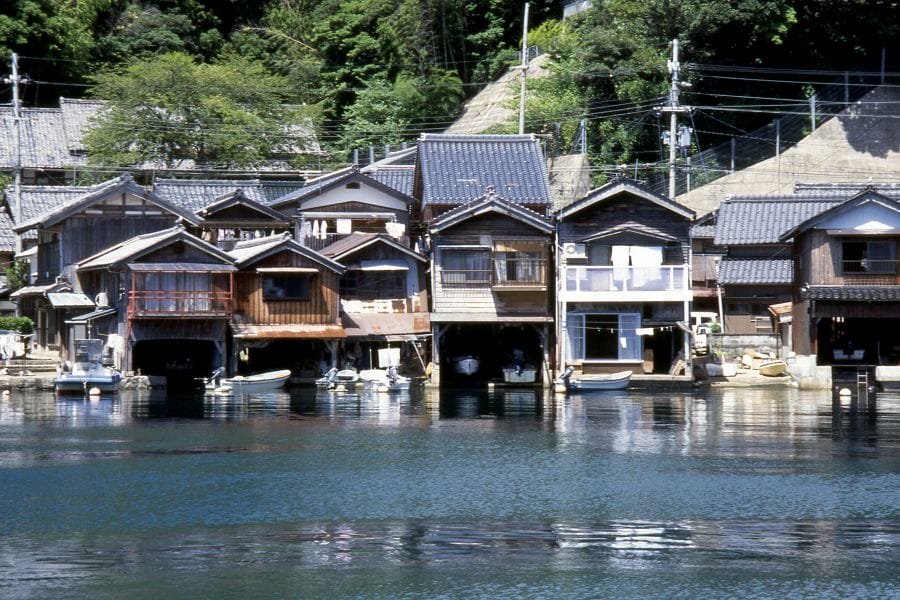 Ine boathouses