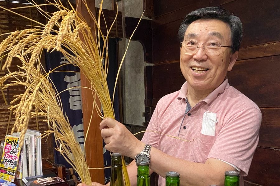 Kameizumi Brewery rice