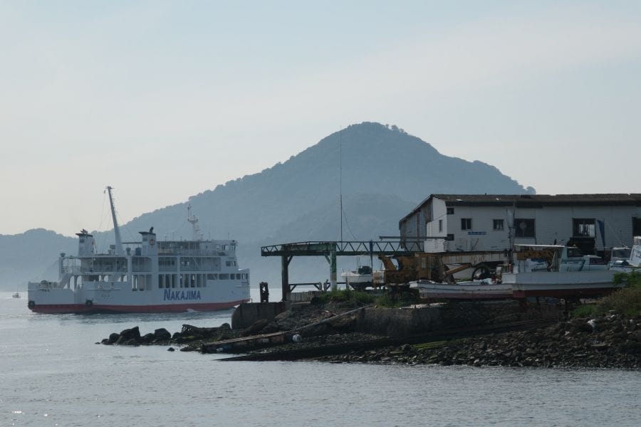 Mitsuhama port and ferry