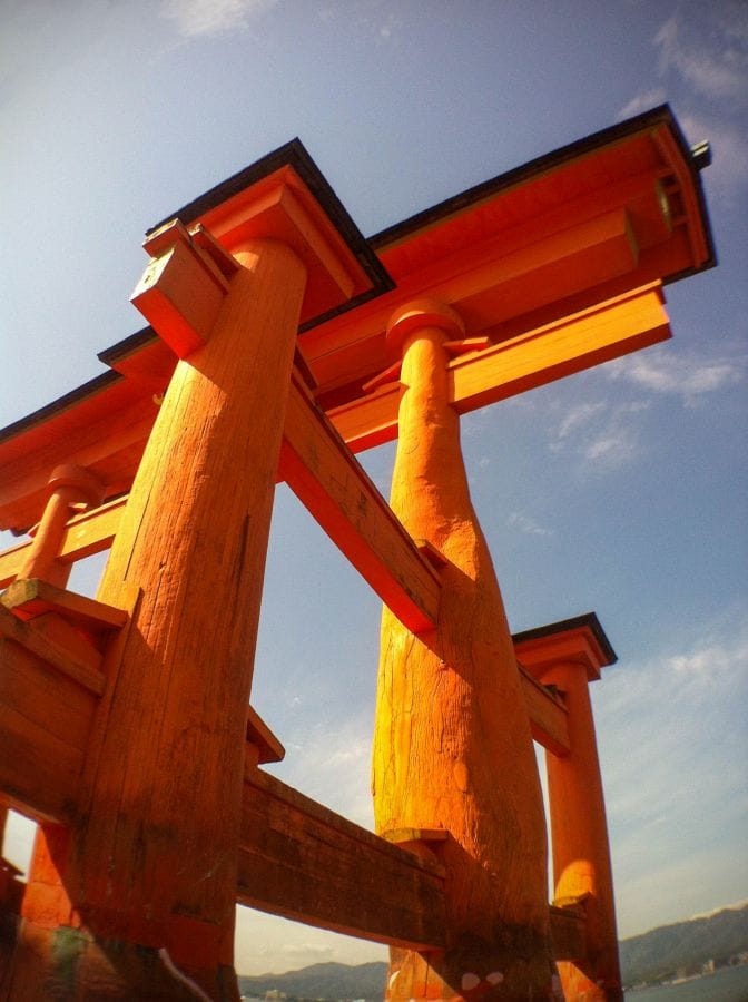Miyajima Itsukushima Shrine torii gate (9)