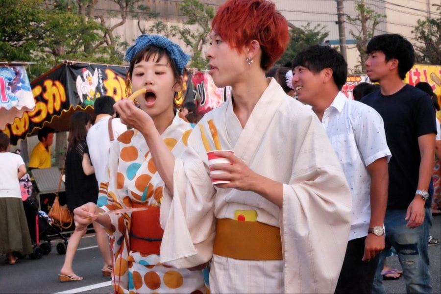 Summer festival yukata
