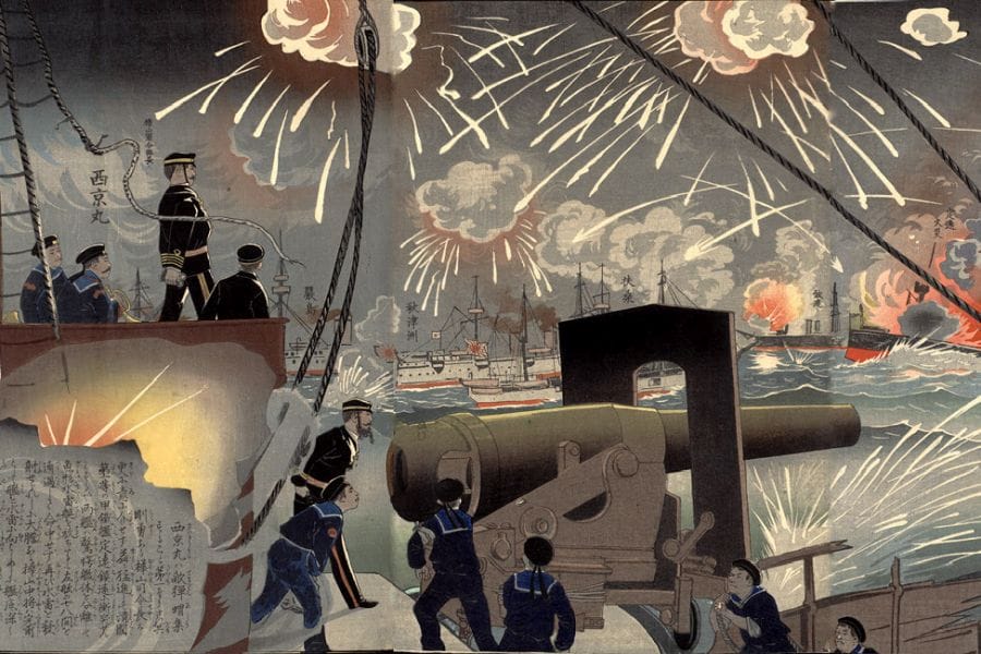 Etajima Naval Academy, Battle of the Yellow Sea