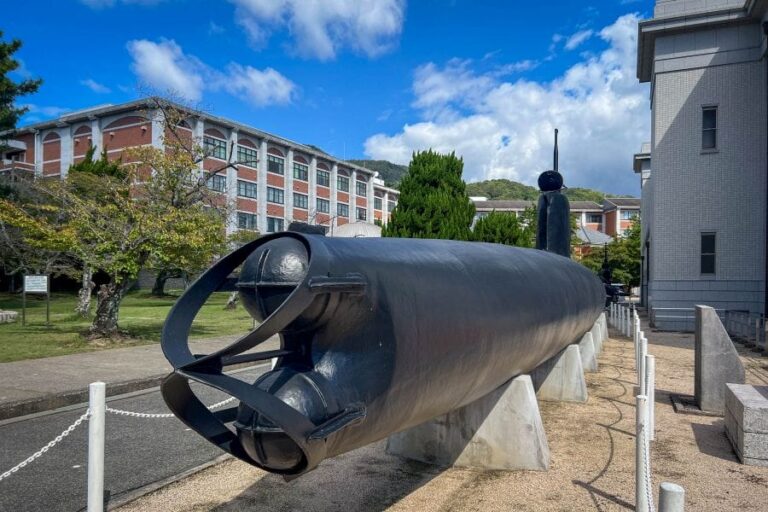 Etajima Naval Academy Pearl Harbor minisub front view