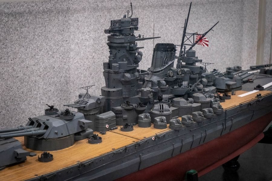 Etajima Naval Academy Yamato model