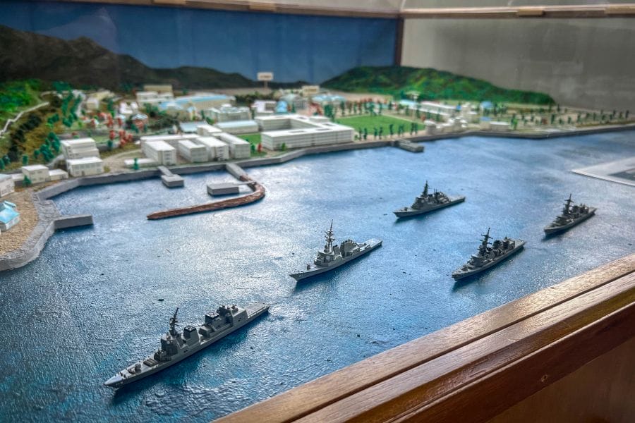 Etajima Naval Academy diorama