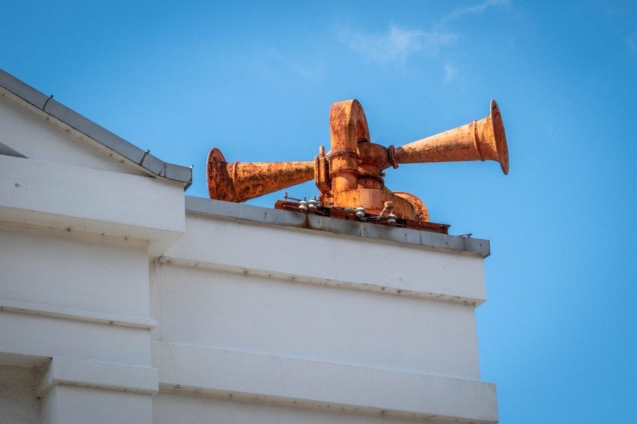 Etajima Naval Academy siren detail