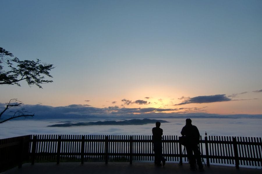 Miyoshi Mt. Takatani Observation Deck Sea of Clouds