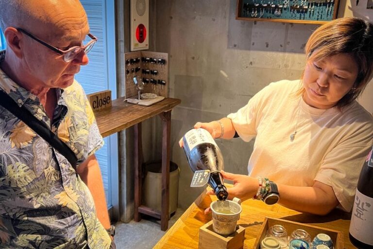 Yokogawa chobitto sake serving