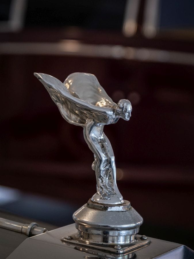 Kure, Kurahashi Rolls Royce Museum Spirit of Ecstasy