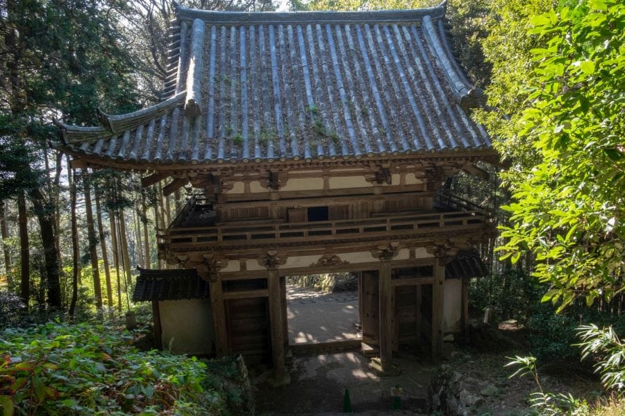 Azuchi Castle temple gate