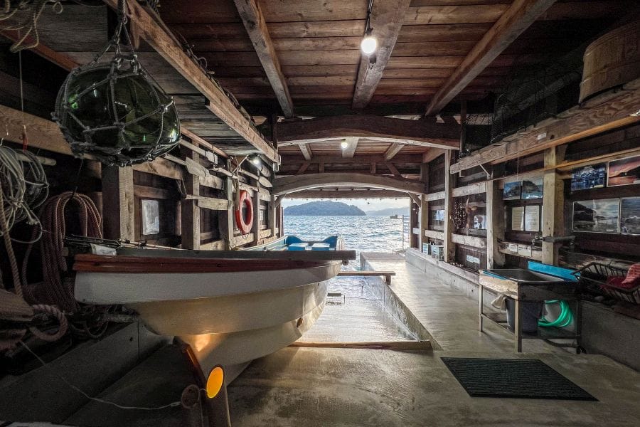 Ine boathouse museum