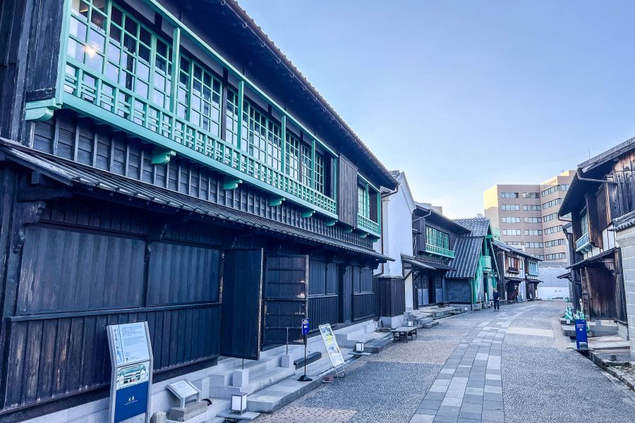 Nagasaki Dejima street scene