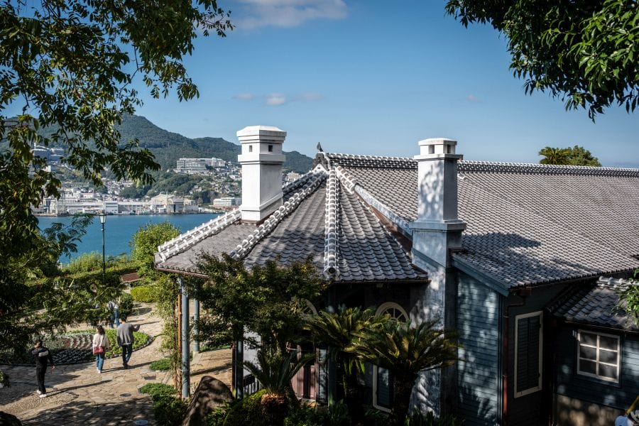 Nagasaki Glover Garden fancy chimneys