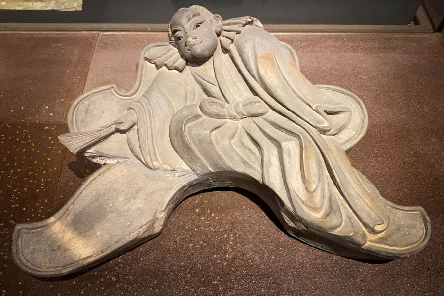 Tile Museum unfired gable end