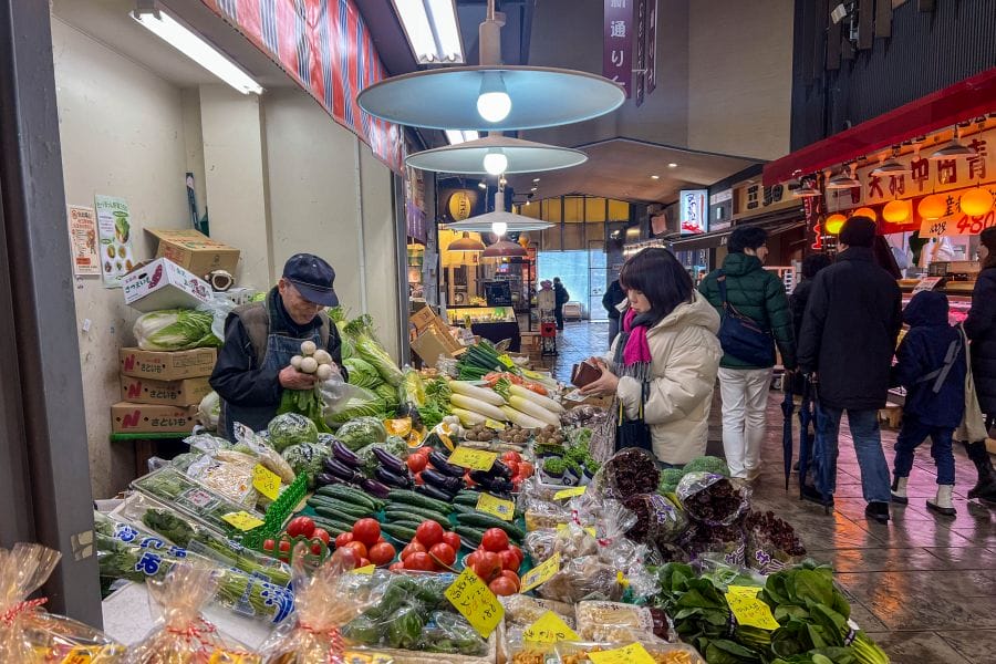 Omicho Market greengrocer