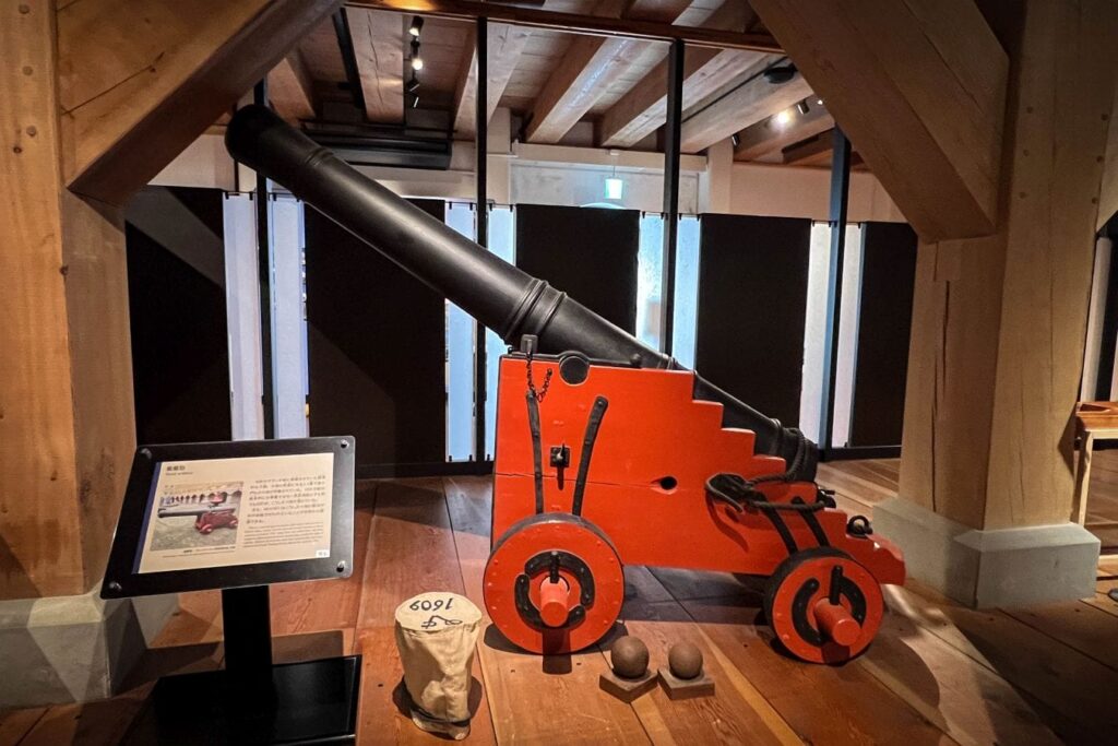 Hirado Dutch Trading Post cannon