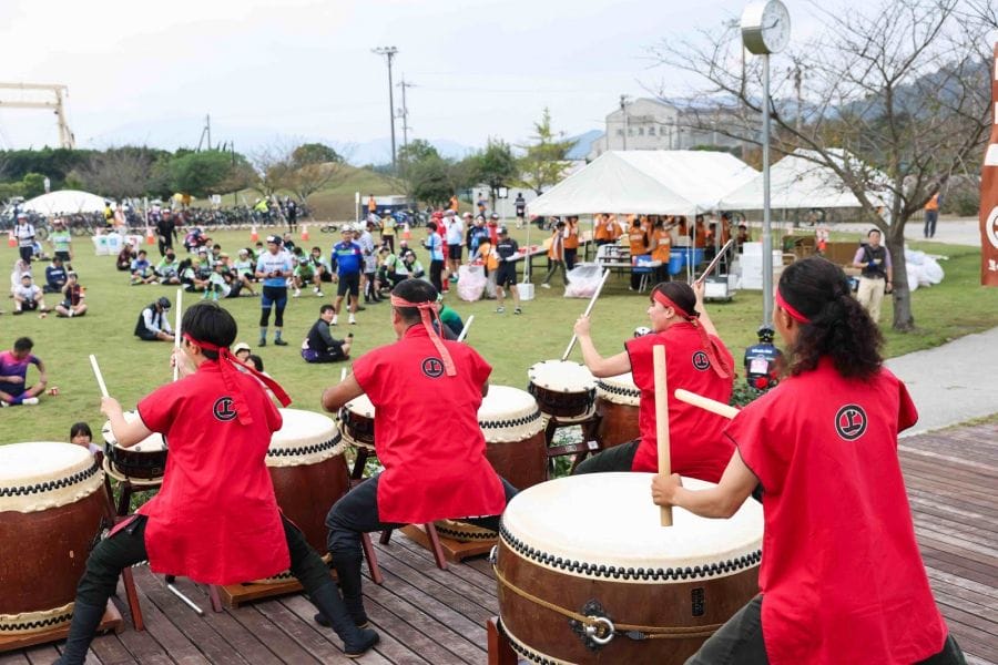 Cycling Shimanami 2026 drumming
