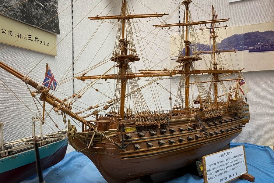 Kuchinotsu sailing museum Victory model ship
