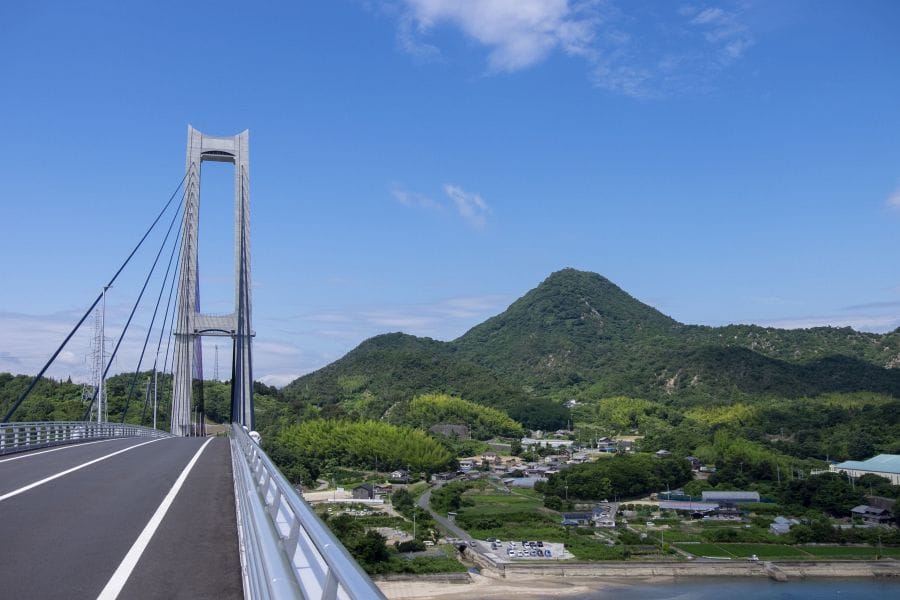 Yugeshima suspension bridge (1)