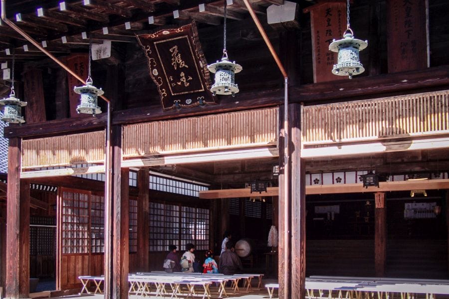 Gokoku Shrine worship hall