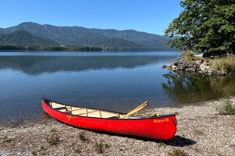 Lake Kussharo canoe