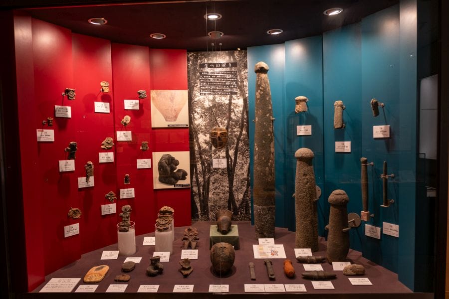 Omiya Museum of History and Folklore Jomon fertility gods