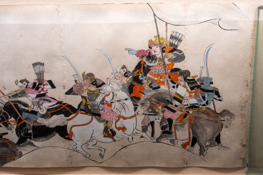 Omiya Museum of History and Folklore Musashi warriors