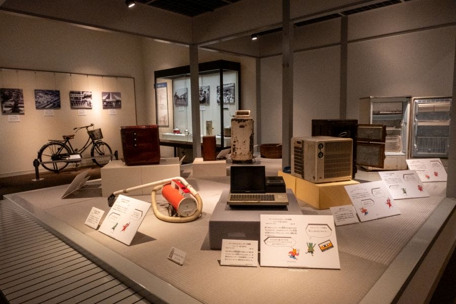 Omiya Museum of History and Folklore early refrigerators