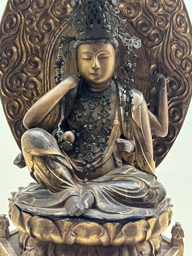 Omiya Museum of History and Folklore pretty Buddha statue