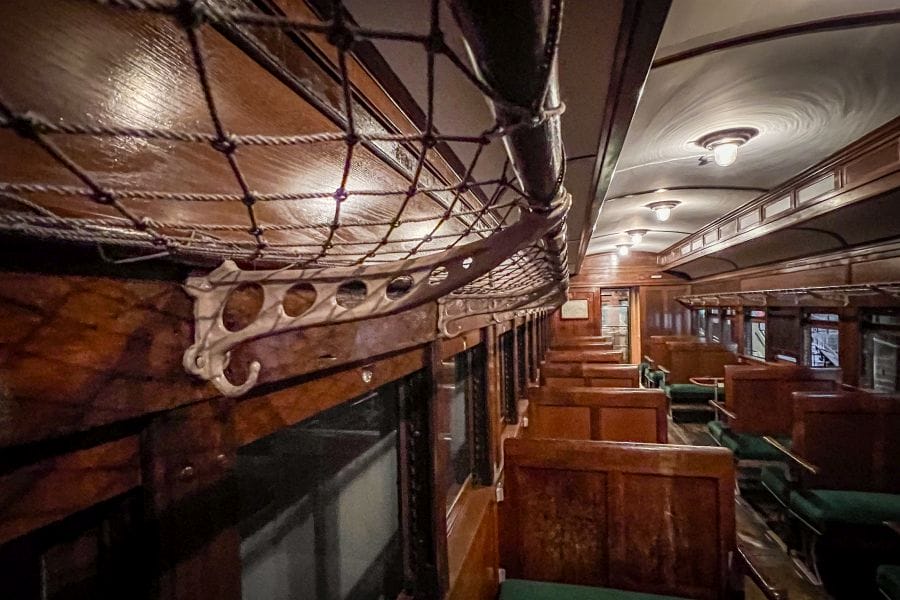 Omiya Railway Museum vintage carriage