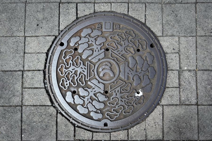 Omiya bonsai drain cover