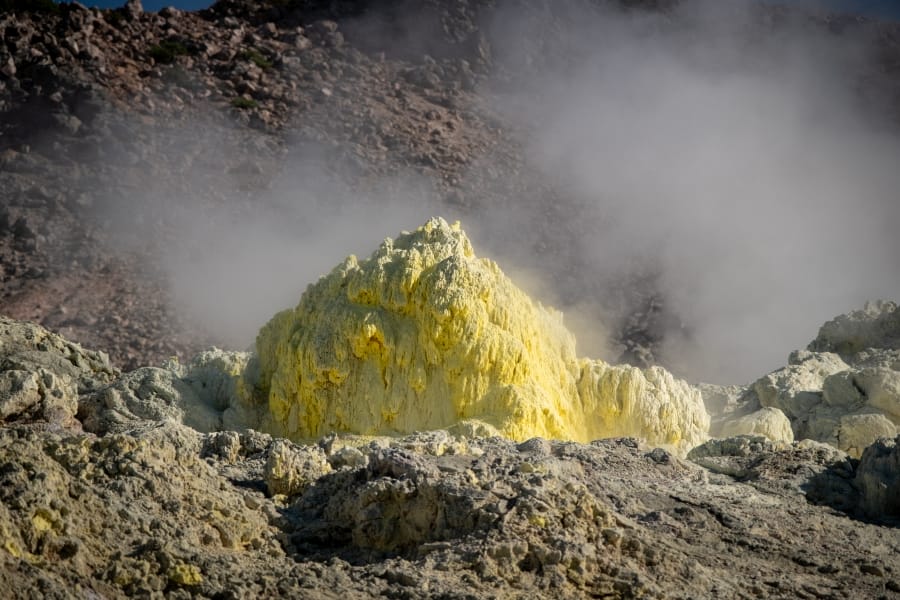 Mt. Io sulphur pile